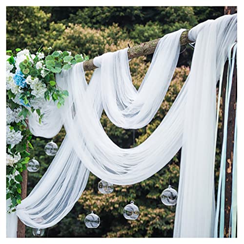 Egurs Tüllstoff Weiss 160cm Breite Tüll Deko Stoffe Weiß Chiffon Organza Stuhl Deko Hochzeit Dekostoff Transparent Querbehang Voile Vorhang für Hochzeit Party Geschenke Crafts Deko 160cm x 5 Meter Egurs Tüllstoff Weiss 160cm Breite Tüll Deko Stoffe Weiß Chiffon Organza Stuhl Deko Hochzeit Dekostoff Transparent Querbehang Voile Vorhang für Hochzeit Party Geschenke Crafts Deko 160cm x 5 Meter von Egurs