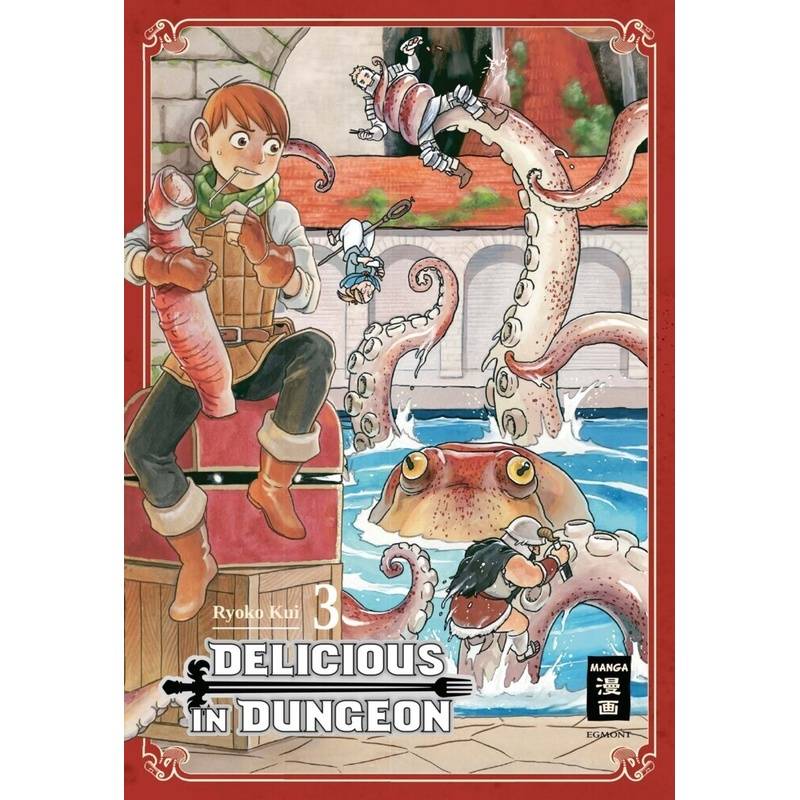 Delicious In Dungeon Bd.3 - Ryouko Kui, Kartoniert (TB) von Ehapa Comic Collection