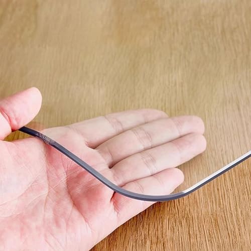 Eiauiuo Tischdecke PVC Wasserdicht Tischfolie Transparent Glasklar Folie 1mm & 1.5mm Durchsichtige Tischschutzfolie Fettdicht Tisch Matte Hitzebeständig Tischunterlage Kratzfeste Schutzfolie für Tisch Eiauiuo Tischdecke PVC Wasserdicht Tischfolie Transparent Glasklar Folie 1mm & 1.5mm Durchsichtige Tischschutzfolie Fettdicht Tisch Matte Hitzebeständig Tischunterlage Kratzfeste Schutzfolie für Tisch von Eiauiuo