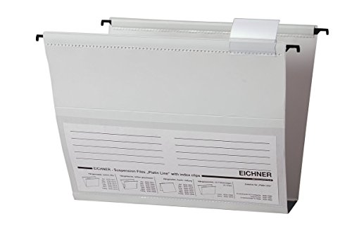 10x PVC-Hängesammler grau mit verschiedenem Füllvermögen von Eichner