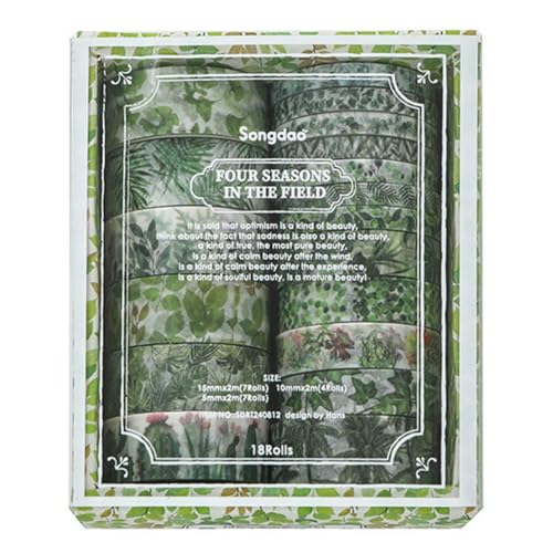 Eieenotee 18 St¨¹ck Washi-Klebeband, Scrapbooking-Zubeh?r, Washitape, Tagebuch-Dekoration, Cinta Adhesiva, Washi-Klebeb?nder, Sommer Eieenotee 18 St¨¹ck Washi-Klebeband, Scrapbooking-Zubeh?r, Washitape, Tagebuch-Dekoration, Cinta Adhesiva, Washi-Klebeb?nder, Sommer von Eieenotee