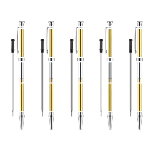 Eieenotee 5 PCs Slimline Pen Kits für Holzverdrehung 7mm Twist Kit mit Nachfüllung, Ideal für DIY -Geschenke Splitter Eieenotee 5 PCs Slimline Pen Kits für Holzverdrehung 7mm Twist Kit mit Nachfüllung, Ideal für DIY -Geschenke Splitter von Eieenotee