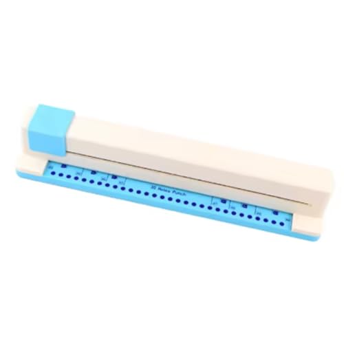 Eieenotee DIY A4 Manual Stanzmaschine 30 Loch Dokument Halsband Stanzmaschine Office Supplies von Eieenotee