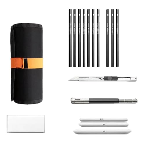 Eieenotee Skizzenstift-Set, Zeichenstift, Skizzierstift, Sch¨¹lerzeichnung, Kunst, Zeichenpinsel, HB-Stift, Vorhang-Set, Box Stil 27 Eieenotee Skizzenstift-Set, Zeichenstift, Skizzierstift, Sch¨¹lerzeichnung, Kunst, Zeichenpinsel, HB-Stift, Vorhang-Set, Box Stil 27 von Eieenotee