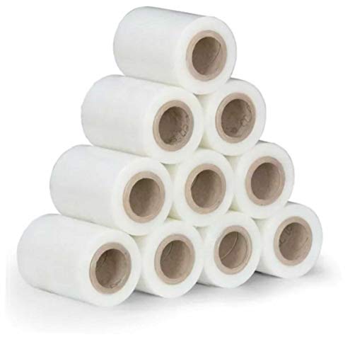10x Mini Stretchfolie 10cm x 150m 23my transparent Palettenfolie Wickelfolie Verpackungsfolie 10x Mini Stretchfolie 10cm x 150m 23my transparent Palettenfolie Wickelfolie Verpackungsfolie von Eigenmarke
