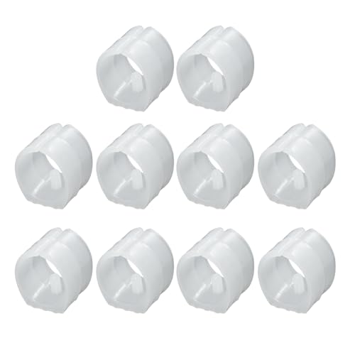 Eilumduo U-förmige Kunststoffkappen in U-Form, 25 mm Durchmesser, 10 Stück, für Stuhlrohr, Fußkappe, Bodengleiter, Abdeckspitzen für Möbelbeine Eilumduo U-förmige Kunststoffkappen in U-Form, 25 mm Durchmesser, 10 Stück, für Stuhlrohr, Fußkappe, Bodengleiter, Abdeckspitzen für Möbelbeine von Eilumduo