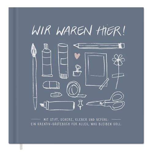 Eine der Guten Gästebuch für Hochzeit, Geburtstag, Ferienwohnung, Taufe, blanko Hochzeitsgästebuch Blau, 100 Seiten festes FSC Papier, klimaneutral, Premium Hardcover mit Fadenbindung, 21x21 cm Eine der Guten Gästebuch für Hochzeit, Geburtstag, Ferienwohnung, Taufe, blanko Hochzeitsgästebuch Blau, 100 Seiten festes FSC Papier, klimaneutral, Premium Hardcover mit Fadenbindung, 21x21 cm von Eine der Guten
