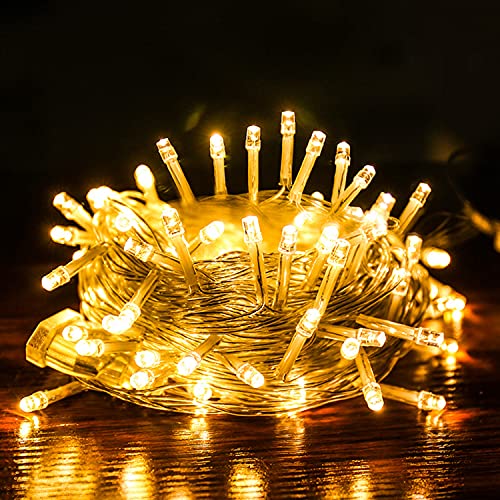 Einfeben LED Lichterkette Warmweiß 30M 300leds LED Lichtkette ideal für Innen und Außen IP44 Wasserdicht 8 Modi Einfeben LED Lichterkette Warmweiß 30M 300leds LED Lichtkette ideal für Innen und Außen IP44 Wasserdicht 8 Modi von Einfeben