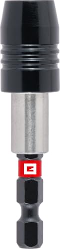Original Einhell Impact-Schnellwechselbithalter mit 1/4" E 6.3 Schaft, 65 mm (Chrom Vanadium, Torsionszone, Edelstahlhülse, Schnellwechselmechanismus) von Einhell Accessories