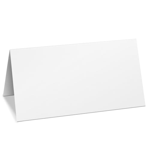 Einladungskarten Manufaktur Hamburg 100 Tischkarten Blanko Weiß Großes Format 9,5 x 5 cm zum Beschriften Einladungskarten Manufaktur Hamburg 100 Tischkarten Blanko Weiß Großes Format 9,5 x 5 cm zum Beschriften von Einladungskarten Manufaktur Hamburg