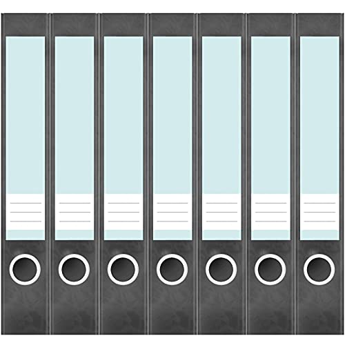 Etiketten für Ordner | Türkis 7 | 7 Aufkleber für schmale Ordnerrücken | Selbstklebende Design Ordneretiketten Rückenschilder Etiketten für Ordner | Türkis 7 | 7 Aufkleber für schmale Ordnerrücken | Selbstklebende Design Ordneretiketten Rückenschilder von Einladungskarten Manufaktur Hamburg