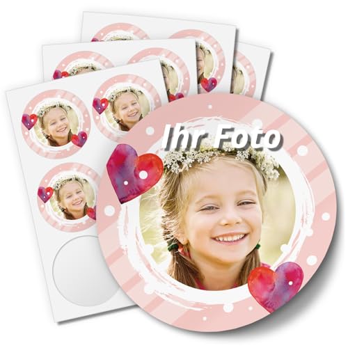 Personalisierbare Aufkleber mit eigenem Foto für Hochzeit Einladung Taufe Verlobung Save the Date Geburtstag Konfirmation Jugendweihe Kommunion 05 Personalisierbare Aufkleber mit eigenem Foto für Hochzeit Einladung Taufe Verlobung Save the Date Geburtstag Konfirmation Jugendweihe Kommunion 05 von Einladungskarten Manufaktur Hamburg