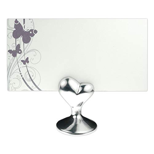EinsSein 1x Tischkartenhalter Hochzeit - Herz Tischkartenhalter, Platzkartenhalter, Namenskartenhalter, EinsSein 1x Tischkartenhalter Hochzeit - Herz Tischkartenhalter, Platzkartenhalter, Namenskartenhalter, von EinsSein