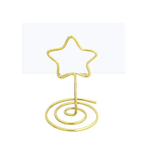 EinsSein 1x Tischkartenhalter Hochzeit Stern Wired Gold small- Tischkartenhalter Weihnachten Hochzeit Party EinsSein 1x Tischkartenhalter Hochzeit Stern Wired Gold small- Tischkartenhalter Weihnachten Hochzeit Party von EinsSein