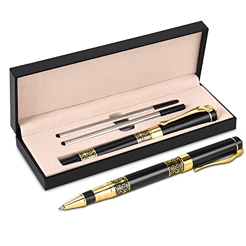 EinzigGeschenk Kugelschreiber Personalisiert Set mit Gravur | Geschenk für Lehrer, Abschluss, Muttertag, Vatertag oder Mitarbeiter | 6 verschiedene Premium Kugelschreiber Set zur Auswahl (Stil 1) von EinzigGeschenk