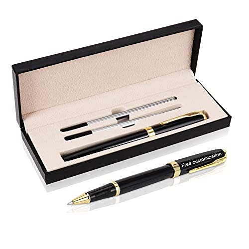 EinzigGeschenk Kugelschreiber Personalisiert Set mit Gravur | Geschenk für Lehrer, Abschluss, Muttertag, Vatertag oder Mitarbeiter | 6 verschiedene Premium Kugelschreiber Set zur Auswahl (Stil 5) von EinzigGeschenk