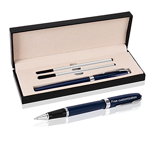 EinzigGeschenk Kugelschreiber Personalisiert Set mit Gravur | Geschenk für Lehrer, Abschluss, Muttertag, Vatertag oder Mitarbeiter | 6 verschiedene Premium Kugelschreiber Set zur Auswahl (Stil 6) von EinzigGeschenk