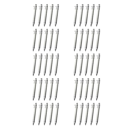 Eioeeklop 50 Stück Multifunktions 1,0 mm Gel Tinten Stift Vernier Bremssattel Roller Stift Schreibwaren Kugelschreiber Stifte Blaue Tinte von Eioeeklop