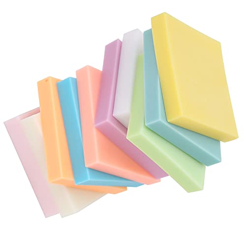 10 Stück Gummistempel Schnitzblöcke, Stempelgummi Gummischnitzblöcke Farbige Stempelsteine ​Drucken Schnitzblock Weiches Einfaches Schnitzen von Ejoyous