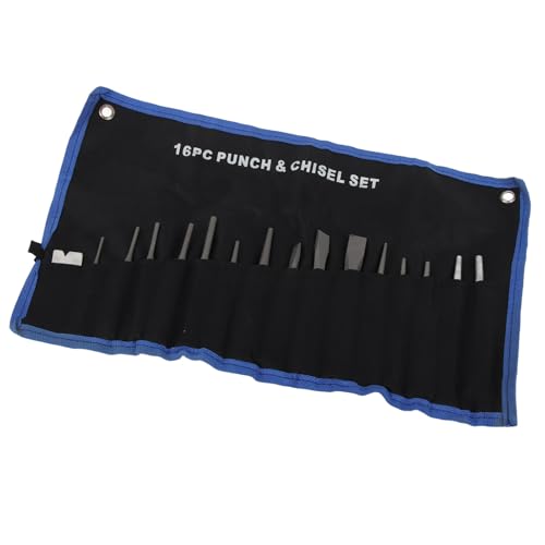 Ejoyous 16pcs Stahlmechaniker Stürze Meißelgesetzte Wärme Behandelt Stahl Nagel-Design für die Ausrichtung der Dübelentfernung Rosty Nussbohrungen Effiziente Arbeiten Effiziente Arbeiten von Ejoyous