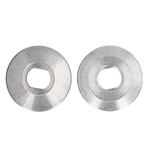 Ejoyous 2pcs Schneidmaschinendruckplatte, 10 -Zoll -Aluminium Gehrungssäge Kreisförmige Standardöffnungen Hoher Härte mit Kleinem Raum für Starke Praktikabilität Ejoyous 2pcs Schneidmaschinendruckplatte, 10 -Zoll -Aluminium Gehrungssäge Kreisförmige Standardöffnungen Hoher Härte mit Kleinem Raum für Starke Praktikabilität von Ejoyous