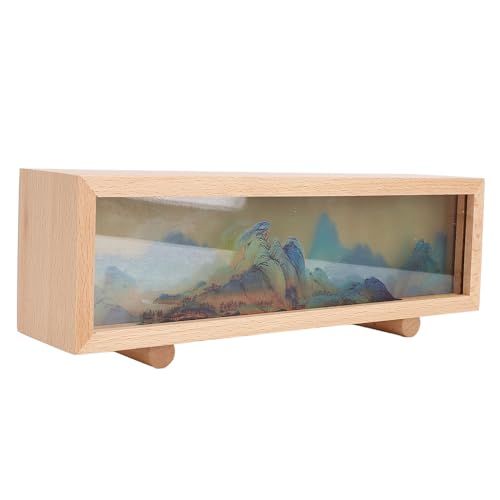 Ejoyous 3D -Acryllandschaftsplatten Dimmbare Desktop -Lampenbox Touch Control Night Light Box, Stufenloses Dimmen, Weiß, Warmes, Neutrales Licht, für die Ergänzung des Wohnkultur mit Mehreren Farbe von Ejoyous