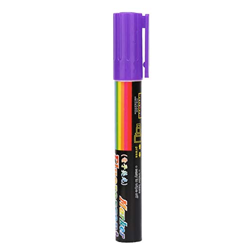 Ejoyous Bee Queen Marker Pen, Wasser Basiert, Leicht Abzuwischen, Zur Markierung der Neuen Bienen Königin, Starke Abdeckung und Satte Farbe, Langlebig und Lange Lebensdauer (PURPLE) von Ejoyous