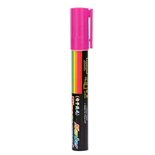 Ejoyous Bee Queen Marker Pen, Wasser Basiert, Leicht Abzuwischen, Zur Markierung der Neuen Bienen Königin, Starke Abdeckung und Satte Farbe, Langlebig und Lange Lebensdauer (Rosig) von Ejoyous