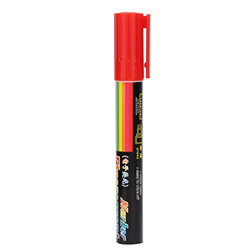 Ejoyous Bee Queen Marker Pen, Wasser Basiert, Leicht Abzuwischen, Zur Markierung der Neuen Bienen Königin, Starke Abdeckung und Satte Farbe, Langlebig und Lange Lebensdauer (Rot) von Ejoyous