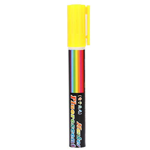 Ejoyous Bee Queen Marker Pen, Wasser Basiert, Leicht Abzuwischen, Zur Markierung der Neuen Bienen Königin, Starke Abdeckung und Satte Farbe, Langlebig und Lange Lebensdauer (YELLOW) von Ejoyous