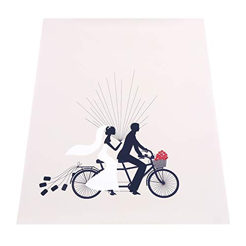 Ejoyous DIY Hochzeit Fingerabdruck Baum Leinwand Unterschrift Gästebuch mit 6 Farben Tinte Gast Unterschrift Poster Fingerabdruck-Baum für Hochzeiten Geburtstage 30 x 40 cm Fahrräder Ejoyous DIY Hochzeit Fingerabdruck Baum Leinwand Unterschrift Gästebuch mit 6 Farben Tinte Gast Unterschrift Poster Fingerabdruck-Baum für Hochzeiten Geburtstage 30 x 40 cm Fahrräder von Ejoyous