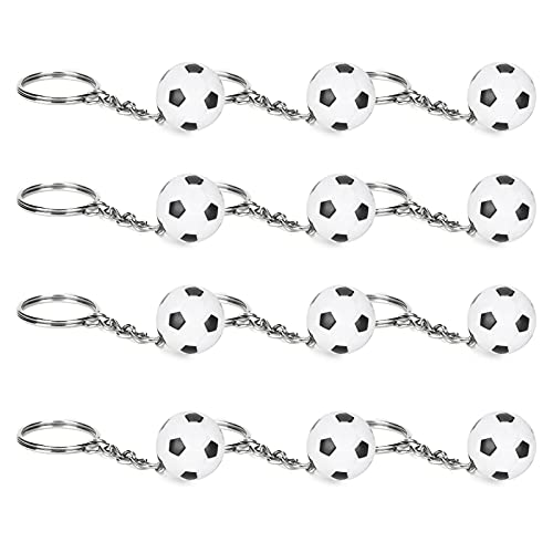 Ejoyous Fußballschlüsselkaint, Weißer Mini -Anhänger für die Rucksackdekoration, Beliebt bei Sportfans und Kindern, Lebensechter Fußballdesign, Mehrfache Anwendungen, aus Kunststoff, Attraktiv Ejoyous Fußballschlüsselkaint, Weißer Mini -Anhänger für die Rucksackdekoration, Beliebt bei Sportfans und Kindern, Lebensechter Fußballdesign, Mehrfache Anwendungen, aus Kunststoff, Attraktiv von Ejoyous