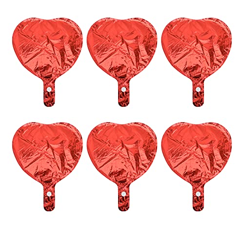 Ejoyous Herzförmige Rote Luftballons 50pcs Aluminium Filmballons Herzförmige Luftballons Valentinstag Ballons mit Lebendiger Farbe für Hochzeiten Geburtstage Partys Jubiläen Ejoyous Herzförmige Rote Luftballons 50pcs Aluminium Filmballons Herzförmige Luftballons Valentinstag Ballons mit Lebendiger Farbe für Hochzeiten Geburtstage Partys Jubiläen von Ejoyous