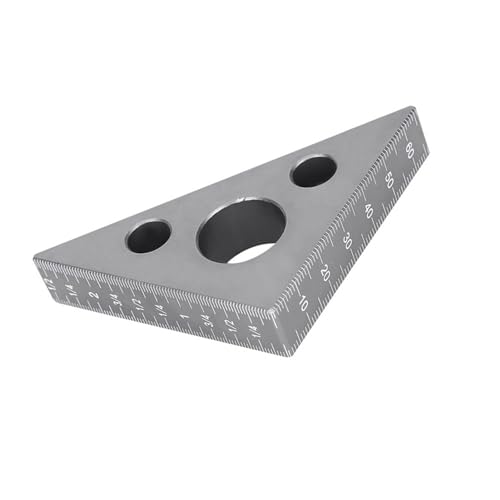 Ejoyous Holzbearbeitung Rechtwinkliger Herrscher mit Genauem Maßstab, Großer Messbereich, Tragbar und Bequem, mit Hervorragender Technologie für Easy Carry and Store Gefertigt, 90/45 Grad Square von Ejoyous