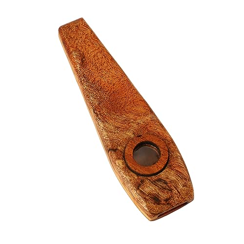 Ejoyous Holzkazoo-Flöte, Einsteigerfreundliches Instrument mit Vielseitigem Melodiebereich, Hochwertige Konstruktion aus Ahornholz für Langfristige Nutzung von Ejoyous
