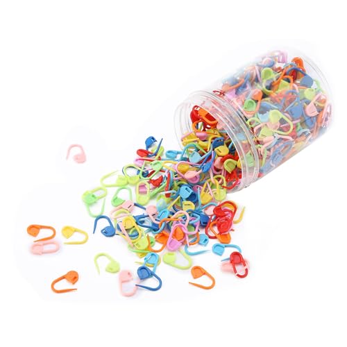 Ejoyous Plastikstifte Clips, 500pcs, Multifunktionale, Rostfeste, Benutzerfreundliche Design, Leichte und Glatte, Endlose Möglichkeiten aus Kunststoff, Geeignet für Kleidung. von Ejoyous