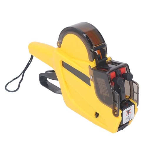 Ejoyous Preisschild -Waffe, Preispistole mit Etiketten 2 Zeilen 10 Ziffern Preis -Tag -Aufkleber -Drucker -Drucker -Maker -Preis -Label -Maschine, für Kleidung Food Stationary Retail von Ejoyous