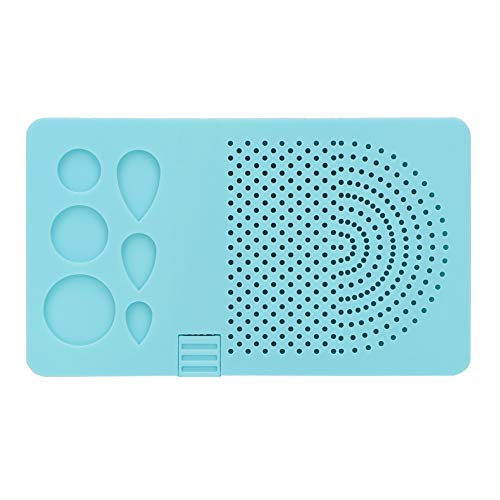 Ejoyous Quilling Tool Board, 20 Nadelplattenquilling Tool Quil Board mit Pins Aufbewahrungsbox, Craft Child Grid Guide Quilling Zum Erstellen von Papierstreifen, Derivatpapierwicklung (BLUE) von Ejoyous