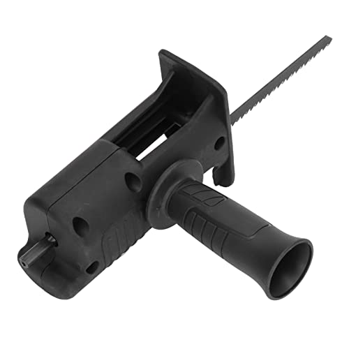 Elektro-Säbelsäge-Kit, Säbelsägen-Befestigungssatz Multifunktions-Säbelsägenadapter mit 3 Sägeblatt für Metall-Holz-Schneide-Stichsägen von Ejoyous