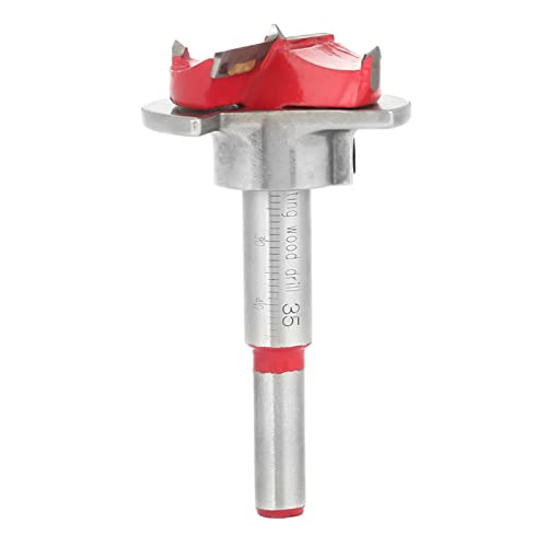 Forstner Drillbit, 35 Mm Einstellbares Loch -Positionierer Bohrloch Sägeöffner Holzbearbeitungsscharnier -Cutter -Werkzeug für Holzplastik -Sperrholzholz Forstner Drillbit, 35 Mm Einstellbares Loch -Positionierer Bohrloch Sägeöffner Holzbearbeitungsscharnier -Cutter -Werkzeug für Holzplastik -Sperrholzholz von Ejoyous