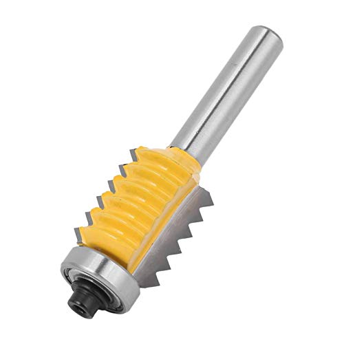 Fräser-Bit-Set, 8-Schaft-Holzbearbeitungs-Fräser, Schiene, Holm-Fräser, Umkehrbar, Fingerleim-Verbindungs-Fräser, Holzbearbeitungs-Fräser, Fräser mit(Vielzahn-Zapfenmesser 8X24) von Ejoyous