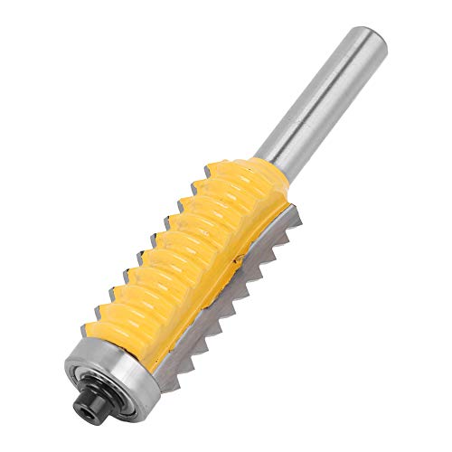 Fräser-Bit-Set, 8-Schaft-Holzbearbeitungs-Fräser, Schiene, Holm-Fräser, Umkehrbar, Fingerleim-Verbindungs-Fräser, Holzbearbeitungs-Fräser, Fräser mit(Vielzahn-Zapfenmesser 8X41) von Ejoyous