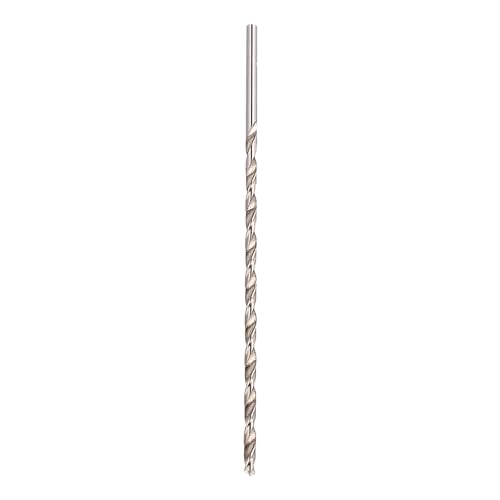Holzbohrer 5mm 200mm Lang, HSS Spiralbohrer Schlangenbohrer set Gerader Schaft Erdbohrer für Blöcken Mauerwerk und Beton von Ejoyous