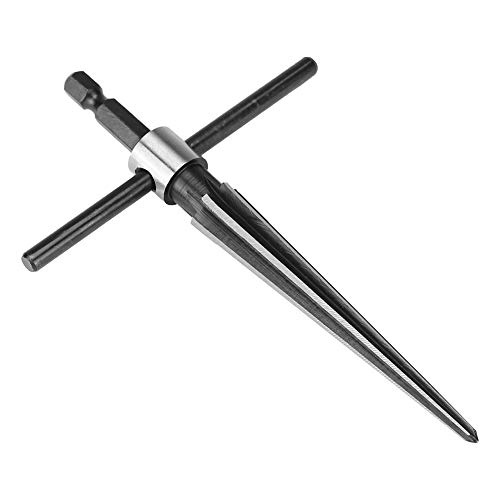 Konische Reibahle, Kegelfräser mit T Förmige Griff Konische Bohrer Handreibahlen Kegelreibahle Kohlenstoffstahl Brückenstiftloch, für Durchmesser 3-13mm Metall und Kunststoff Konische Reibahle, Kegelfräser mit T Förmige Griff Konische Bohrer Handreibahlen Kegelreibahle Kohlenstoffstahl Brückenstiftloch, für Durchmesser 3-13mm Metall und Kunststoff von Ejoyous