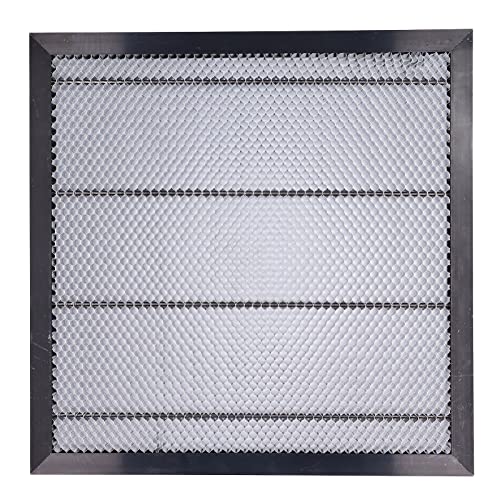 Laser Honeycomb Arbeitstisch Panel Board Plattform für Lasergravierer Graviermaschine, Desktopschutz Kompatibel mit Verschiedenen Ausgereiften Graviermaschinen (400x400x22mm) von Ejoyous