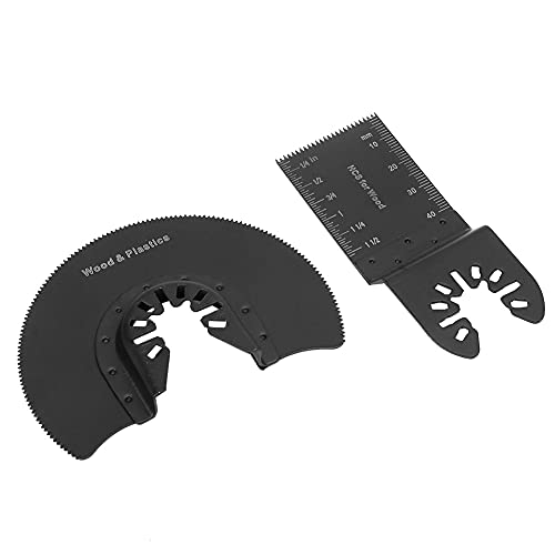 Multitool Sägeblätter Oszillierende Säge, Universal Design Schwarz Quick Release 10 Stück Hohe Härte Multifunktions Power Klinge Stahlmaterial Zum Ausschneiden Von Holz Zum Öffnen Von Löchern Multitool Sägeblätter Oszillierende Säge, Universal Design Schwarz Quick Release 10 Stück Hohe Härte Multifunktions Power Klinge Stahlmaterial Zum Ausschneiden Von Holz Zum Öffnen Von Löchern von Ejoyous