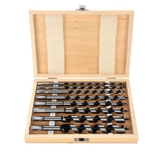 Professional Bohrer-Set 8 pcs, Metallbohrer Set 6-20 mm Line Holzspiralbohrer Set(für Holz, Zubehör Bohrschrauber) von Ejoyous