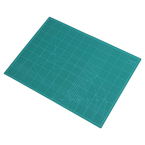 Schneidematte 60 x 45 cm, selbstheilend, metrische Einteilung Schneideunterlage/Schreibtischunterlage, Schneideunterlage, Cutting Mat, Schnittunterlage für Rollschneider, umweltschonend aus PVC von Ejoyous