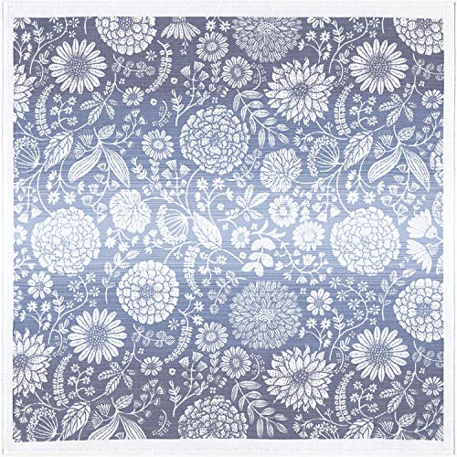 ekelund mitteldecke tischdecke flytande bla 75 x 75 cm 100 bio-baumwolle ekelund mitteldecke tischdecke flytande bla 75 x 75 cm 100 bio-baumwolle von Ekelund