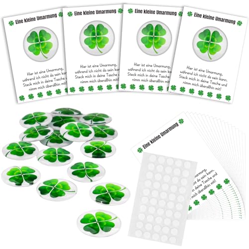 30 Set Vierblättriges Kleeblatt Geschenk für Dankeschön Dankeschön Geschenke Glücksbringer Pocket Hug mit Aufmunterung Karte,Glücksklee Glassteine, Glücksgeschenke Prüfung 30 Set Vierblättriges Kleeblatt Geschenk für Dankeschön Dankeschön Geschenke Glücksbringer Pocket Hug mit Aufmunterung Karte,Glücksklee Glassteine, Glücksgeschenke Prüfung von ElaDüne